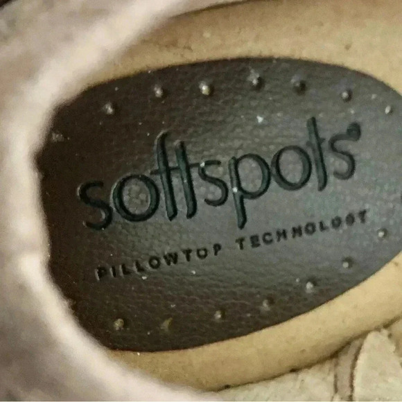 NWOT Softspots Leather,Braided upper detail Slip On Clogs,Pillow top technology - Picture 7 of 9
